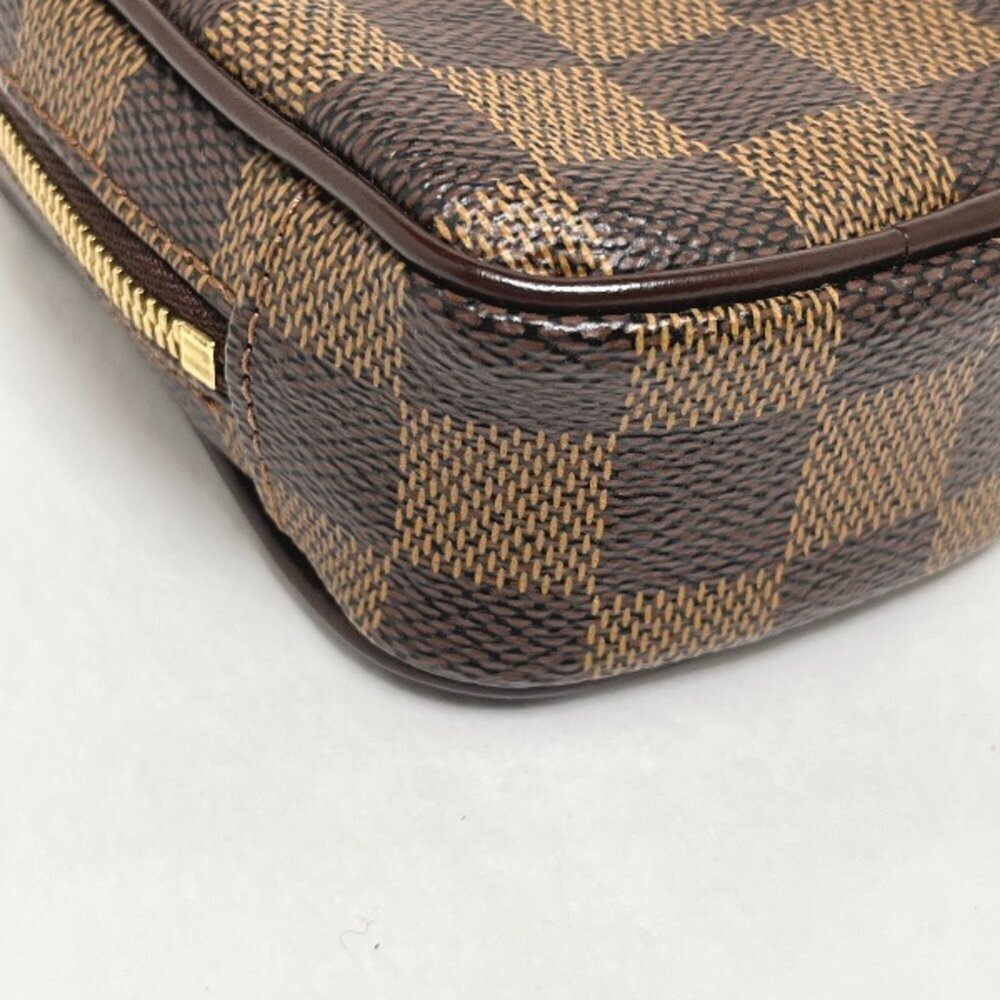 LOUIS VUITTON Authentic Brown Damier Pouch - Picture 3 of 13